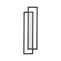  Lampa ścienna kinkiet metalowy czarny LED klasyczny nowoczesny prostokątny SYMMETRY ST-MD1027S Step Into Design