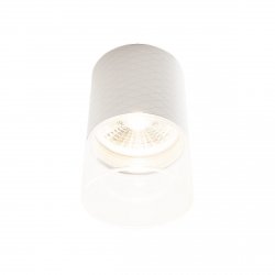 Lampa sufitowa plafon LED minimalistyczna nowoczesna tuba biała szklana klasyczna Fusion C0276 MAXLIGHT 