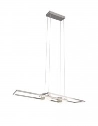 Nowoczesna Dekoracyjna Lampa Wisząca LED W Kolorze Nikiel ALBANY 347710407 TRIO