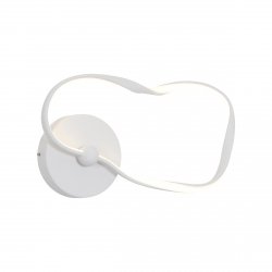 Biały designerski kinkiet led Amaya Italux WL-22782-WH