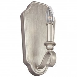 Kinkiet DeWitt 1 źródło światła ciepłe srebro elegancki minimalistyczny metalowy FE-DEWITT1 FEISS