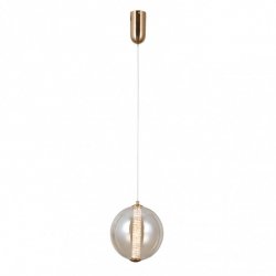 Nowoczesna Dekoracyjna Lampa Wisząca LED BUTERO PND-34359-M-HBR-AMB ITALUX
