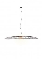 Lampa wisząca czarna druciana 200cm rustykalna boho nowoczesna dekoracyjna LAURIS R36791932 Rl