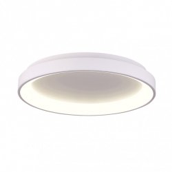 Biała Okrągła Lampa Sufitowa LED Plafon VICO PLF-53675-058RC-WH-3KS4K-TRDIMM ITALUX
