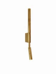 Złoty kinkiet ORGANIC MAXLIGHT W0340 złoty połysk