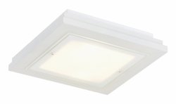 Lampa sufitowa plafon kwadratowy 42cm drewniany klasyczny nowoczesny minimalistyczny biały TABOR 1865 Argon