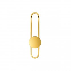 Kinkiet ścienny nowoczesny złoty MIZUKI WALL GOLD Azzardo AZ6824