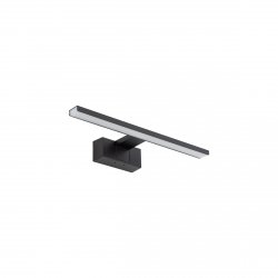 Nowoczesny Kinkiet Ścienny Nad Lustro Czarny IP44 CEZANNE LED BLACK S 4000K 10676 NOWODVORSKI 