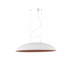 Biało Miedziana Lampa Wisząca CANOE White/Copper 10326 Nowodvorski Lighting