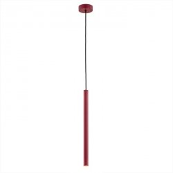 Minimalistyczna Czerwona Lampa Wisząca Nowoczesa LED RIO 8331 ARGON