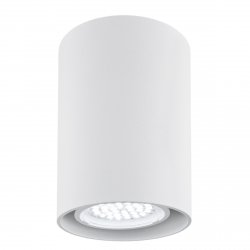 Lampa sufitowa downlight tuba plafon metalowa okrągła biała pojedyncza nowoczesna klasyczna LED GU10 TYBER 3119 Argon