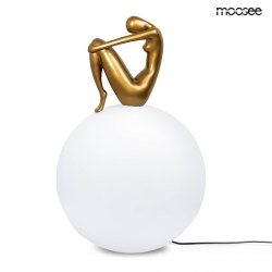 Designerska Lampa Podłogowa UOMO 35 Złota 