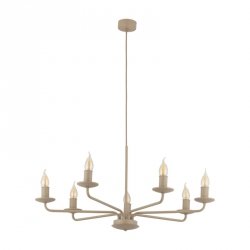Beżowa lampa wisząca żyrandol świecznikowy minimalistyczny loftowy klasyczny LIMAL 11346 TK-LIGHTING