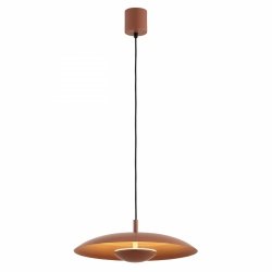 Lampa wisząca LED okrągła kolor terakota minimalistyczna klasyczna uniwersalna nowoczesna BOLTON 8870 Argon