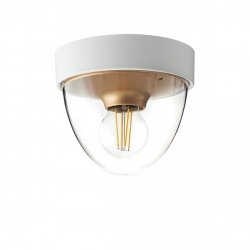Zewnętrzna Oprawa Sufitowa Plafon IP44 NOOK  WHITE/GOLD 7970 Nowodvorski Lighting