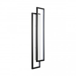  Lampa ścienna kinkiet metalowy czarny LED klasyczny nowoczesny prostokątny SYMMETRY ST-MD1027S Step Into Design