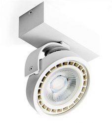 LAMPA TECHNICZNA AZZARDO JERRY 1 WHITE 12V