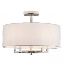 Nowoczesny Plafon Sufitowy Biały LILLE C05951NI-WH COSMO LIGHT