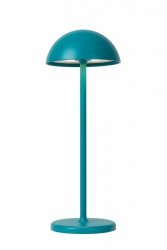 Zewnętrzna Lampa Stołowa Ładowana Przez USB LUCIDE JOY 15500/02/37 Niebieska Bezprzewodowa Lampa Zewnętrzna Na Stół