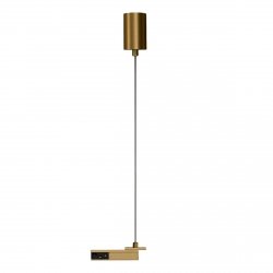 Złote zawieszenie elektryczne do systemu szynowego magnetycznego Azzardo SIGMA TRACK MAGNETIC ELECTRIC SUSPENSION GOLD AZ7101