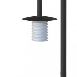 Czarny przewód G9 o długości 3,5M do kloszy SNOWBALL systemu CAMELEON CABLE SB G9 3,5M 10340 Nowodvorski Lighting 