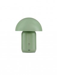 Lampka stołowa nocna LED zielona grzybek designerska nowoczesna ściemnialna LOMENTA LE45583 Luces Exclusivas