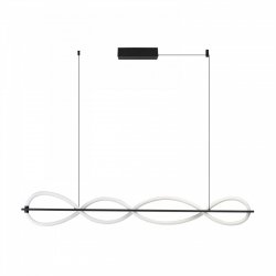 Czarna Lampa Wisząca LED 120cm PESCARA PENDANT 120 3-STEP DIMM BK AZ6745 Azzardo