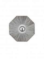 Lampa ścienna kinkiet szary papierowy geometryczny dekoracyjny designerski nowoczesny Luces Exclusivas