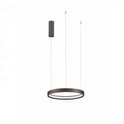 Lampa Sufitowa Brązowa Wisząca LED ZACAPU LE44321 LUCES EXCLUSIVAS 