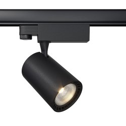 Lampa szynowa reflektor szynoprzewody 3-fazowe LED nowoczesny aluminium czarna tuba VUORO MAYTONI TR029-3-10W3K-B
