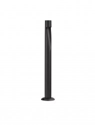 Minimalistyczny słupek ogrodowy klasyczny LED aluminiowy kolor antracyt niska tuba uniwersalny IP65 Luces Exclusivas