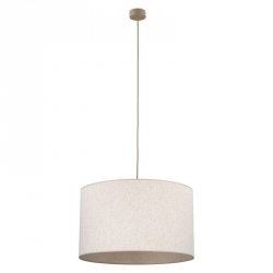 Beżowa lampa wisząca abażurowa nowoczesna minimalistyczna ponadczasowa dekoracyjna elegancka VELLUM 10753 TK-LIGHTING