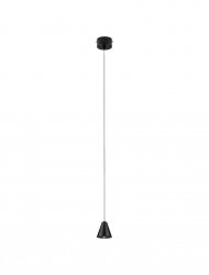 Czarna nowoczesna lampa wisząca LED ACHOCALLA LE44759 Luces Exclusivas