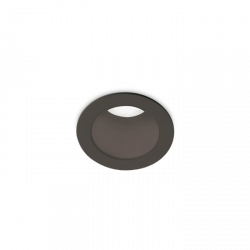 Oprawa Wpuszczana Podtynkowa Okrągła Oczko Czarne QUARK 327495 IDEAL LUX