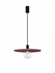 Lampa wisząca z betonu szklany klosz ASUNTA LE44658 Luces Exlusivas