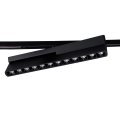 Raster do szynoprzewodu czarny łamany LED listwa minimalistyczny nowoczesny On-Off- MICRO11 N0005N MAXLIGHT
