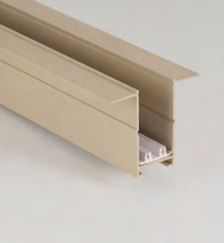 Szynoprzewód magnetyczny jednofazowy podtynkowy beżowy profil 2m BETA TRACK MAGNETIC 57 230V GIPS1 AZ7318