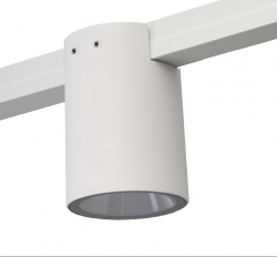 Biała oprawa tuba LED do systemu szynowego magnetycznego Azzardo TRACK IP65 FERNA 16W 3000K WHITE AZ6957