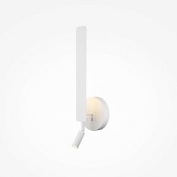 Minimalistyczny biały kinkiet ścienny LED Combo Maytoni MOD214WL-L8W3K1