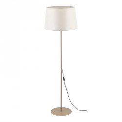 Lampa podłogowa stojąca abażurowa beżowa minimalistyczna klasyczna nowoczesna dekoracyjna MAJA 16180 TK-LIGHTING