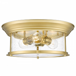 Stylowy designerski złoty plafon sufitowy WARWICK C03323BR Cosmo Light