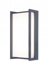 Zewnętrzny kinkiet elewacyjny w kolorze antracytowym QUBO IP54  5193001118Lutec