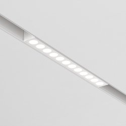 Ścieżka świetlna lampa szynowa LED minimalistyczna uniwersalna aluminium biała Points MAYTONI TR031-2-12W3K-W