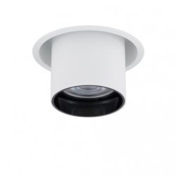 Nowoczesna Oprawa Punktowa Podtynkowa Tuba MONO SLIDE WHITE/WHITE/BLACK 10796 Nowodvorski Lighting
