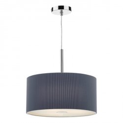 Niebieska Lampa Wisząca Nowoczesna ZARAGOZA ZAR1039 DAR LIGHTING