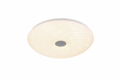 Nowoczesny plafon lampa sufitowa LED biała uniwersalna minimalistyczna okrągła klasyczna ściemnialna na pilota GRAVITY R67693800 Rl