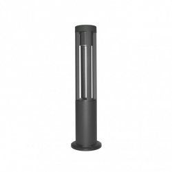 Nowoczesna Czarna Lampa Ogrodowa Stojąca Słupek LED RATEL OFL-50757-M-BK ITALUX