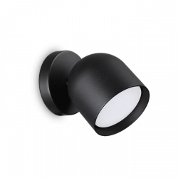 Minimalistyczny Czarny Kinkiet Ścienny DODO 314099 IDEAL LUX