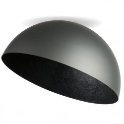 Plafon Sufitowy W Stylu Vintage SFERA 35 32458 SIGMA Srebrny Czarny