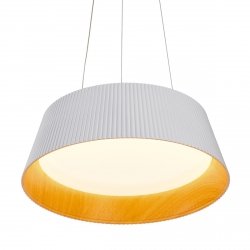 Biała lampa wisząca FRILL LED 45 cm ST-DL6487-WH Step Into Design